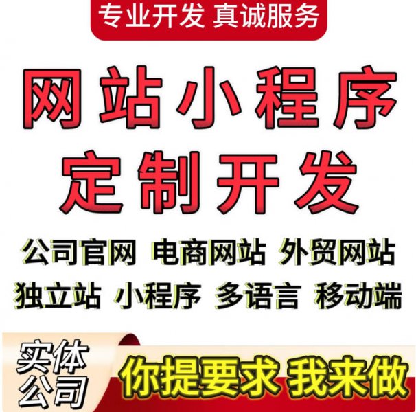 企业做网站建设制作搭商城模板外贸网页修改设计定制开发维护